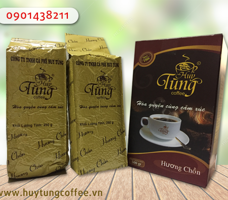 Cà phê Huy Tùng – Hương chồn loại hộp