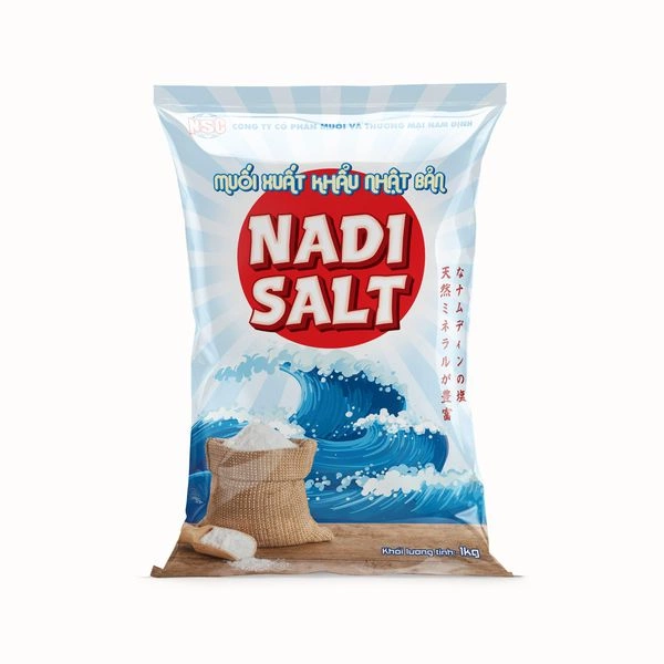 Muối hạt sạch xuất khẩu Nhật Bản Nadisalt