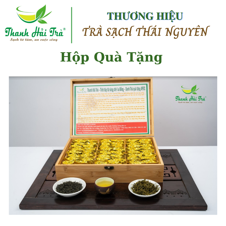 Hộp Tre Thanh Hải Trà 500g