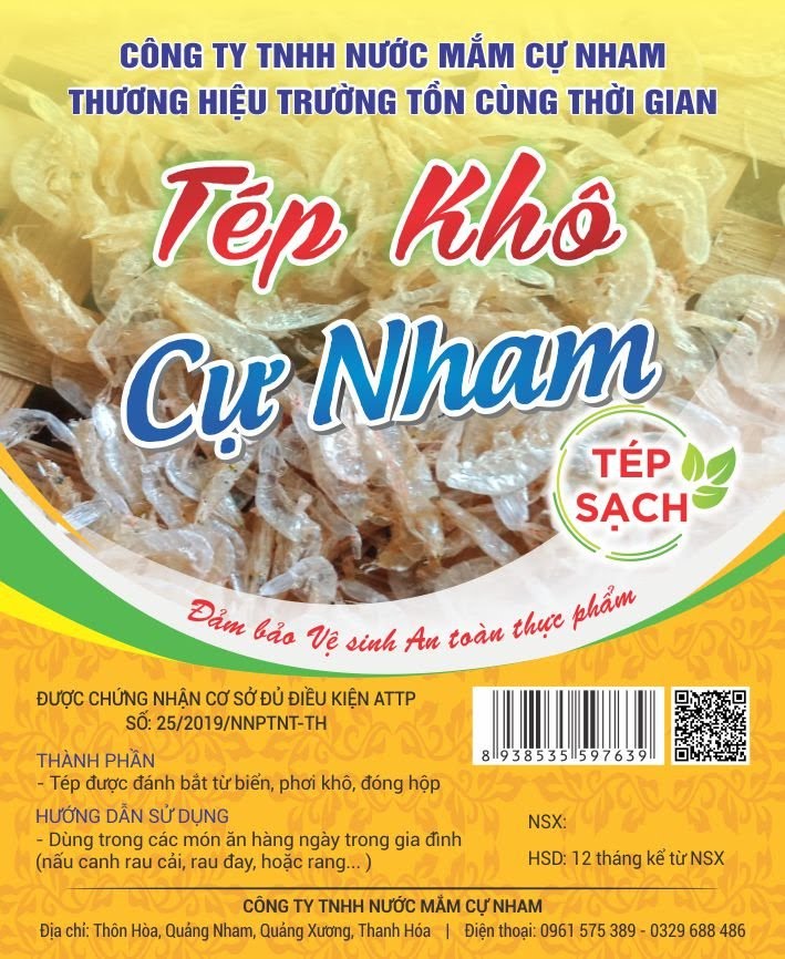 Tép khô Cự Nham