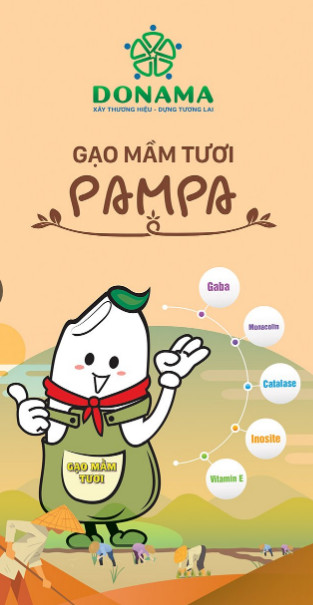 Gạo mầm tươi Pampa