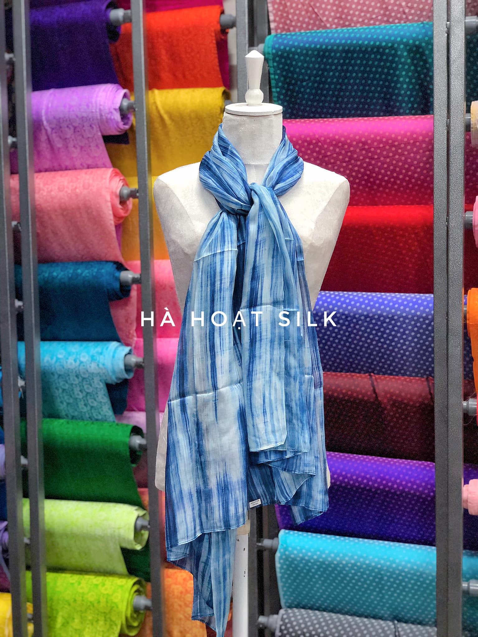 Khăn lụa tơ tằm cao cấp