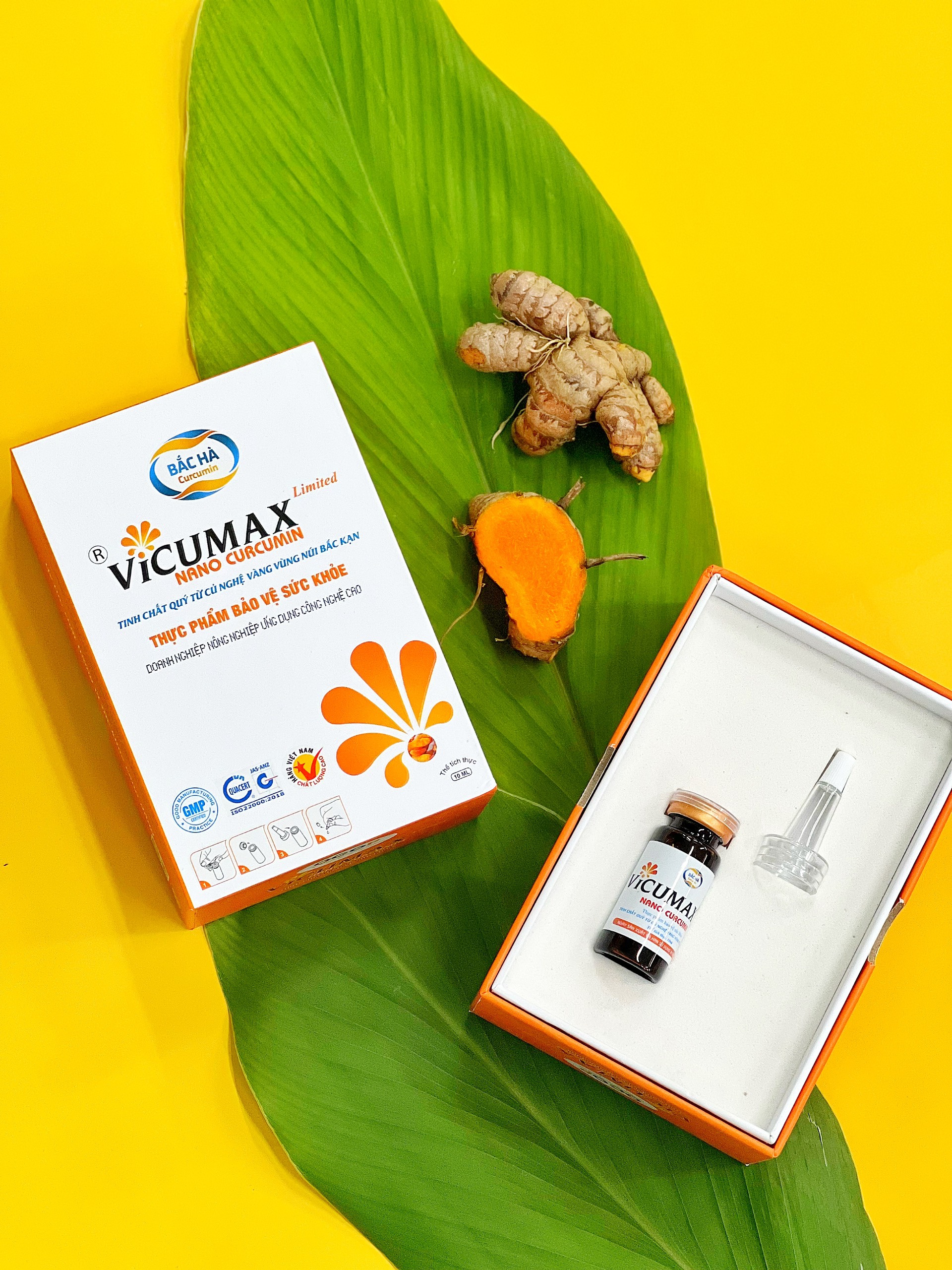 Thực phẩm bảo vệ sức khỏe Vicumax Limited Nano Curcumin (10ml)