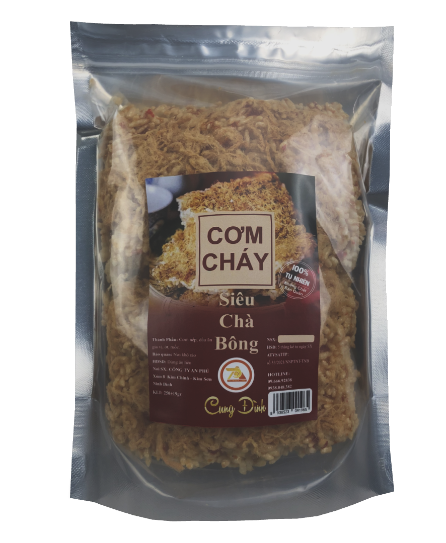 Cơm Cháy Siêu Chà Bông Cung Đình